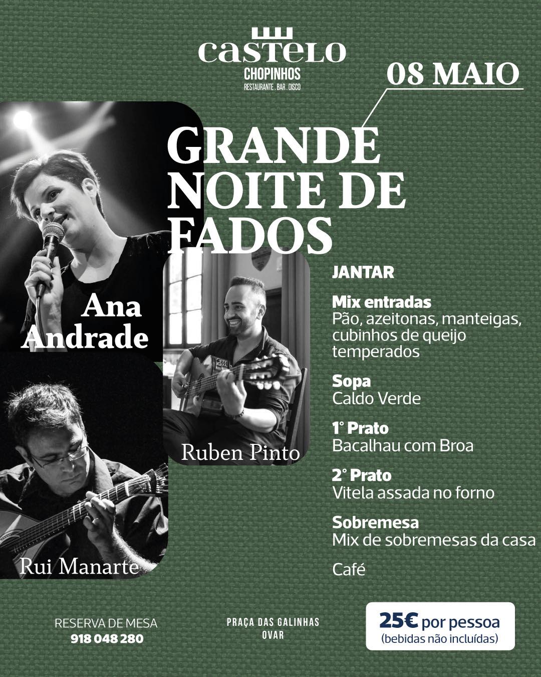 Noite de Fados no Castelo