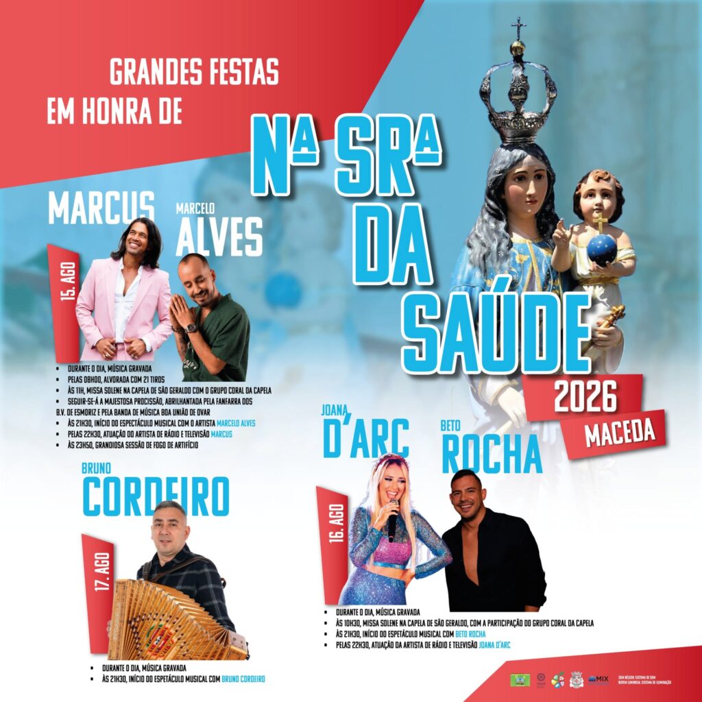15 a 17 Agosto | Maceda | Festa de Nossa Senhora da Saúde